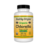 Healthy Origins, Chlorella Organic, 500 Mg, 180 Tablets